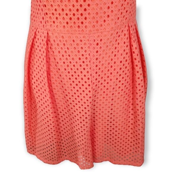 CITY TRIANGLES ORANGE EYELET ROMPER SZ.15 EUC - Picture 3 of 8